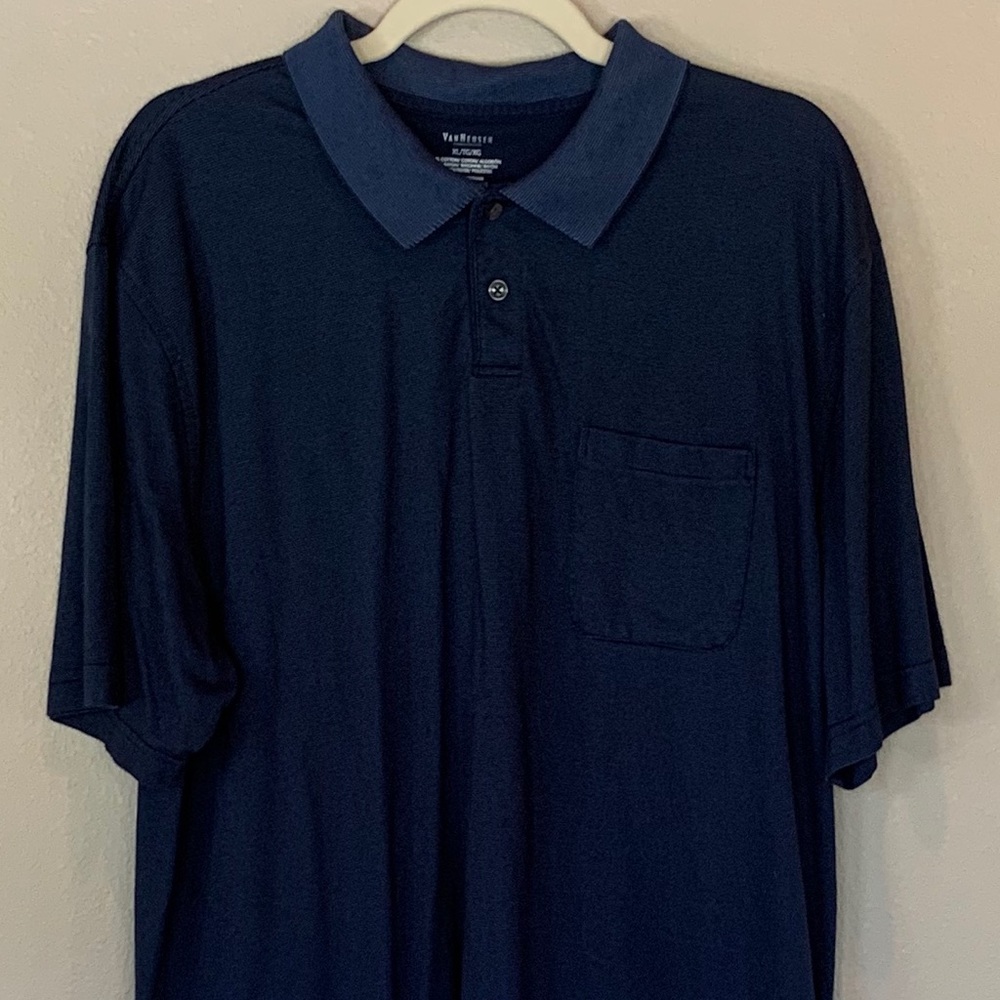 Van Heusen Blue Men’s Polo 👕 XL